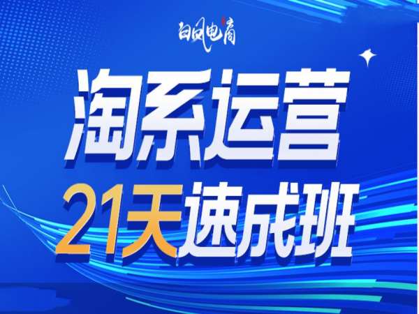 淘系运营21天速成班35期，年前最后一波和2025方向汇创网-网创项目_汇创网_中创网_福缘网_冒泡网_资源整合平台汇创网