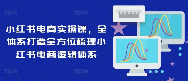 小红书电商实操课，全体系打造全方位梳理小红书电商逻辑体系汇创网-网创项目_汇创网_中创网_福缘网_冒泡网_资源整合平台汇创网