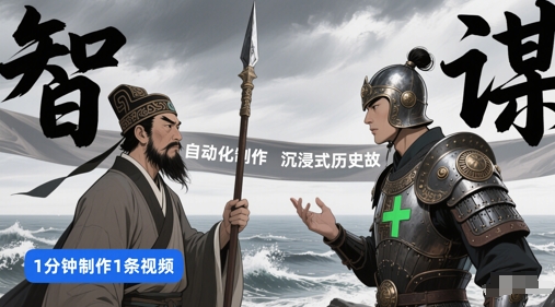 扣子工作流一键生成沉浸式历史故事，一天工作量，3分钟搞定汇创网-网创项目_汇创网_中创网_福缘网_冒泡网_资源整合平台汇创网