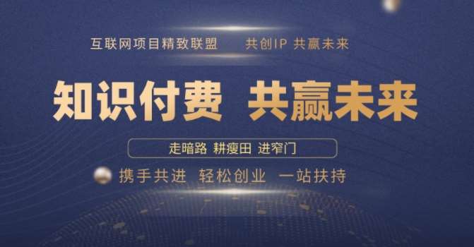 别人苦寻无果，为何他们靠知识付费卖项目 2025 年轻松年入100个?【揭秘】汇创网-网创项目_汇创网_中创网_福缘网_冒泡网_资源整合平台汇创网