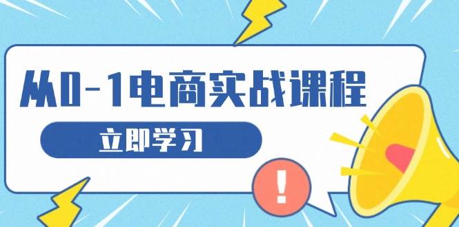 （13594期）从零做电商实战课程，教你如何获取访客、选品布局，搭建基础运营团队汇创网-网创项目_汇创网_中创网_福缘网_冒泡网_资源整合平台汇创网