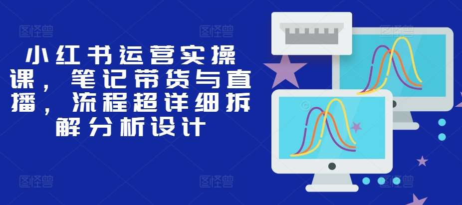 小红书运营实操课，笔记带货与直播，流程超详细拆解分析设计汇创网-网创项目_汇创网_中创网_福缘网_冒泡网_资源整合平台汇创网