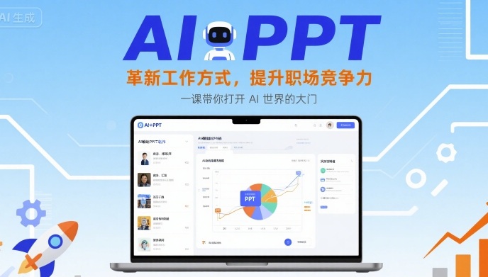 AI+PPT：革新工作方式，提升职场竞争力，一课带你打开 AI 世界的大门汇创网-网创项目_汇创网_中创网_福缘网_冒泡网_网创项目平台汇创网