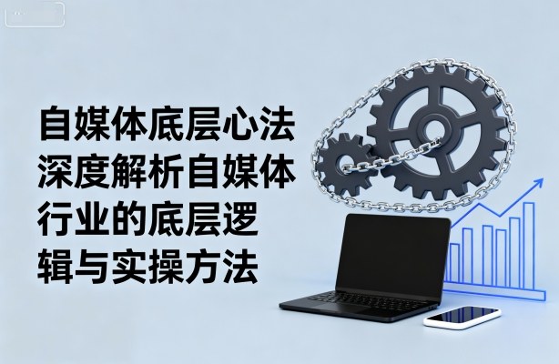 自媒体底层心法，深度解析自媒体行业的底层逻辑与实操方法汇创网-网创项目_汇创网_中创网_福缘网_冒泡网_网创项目平台汇创网