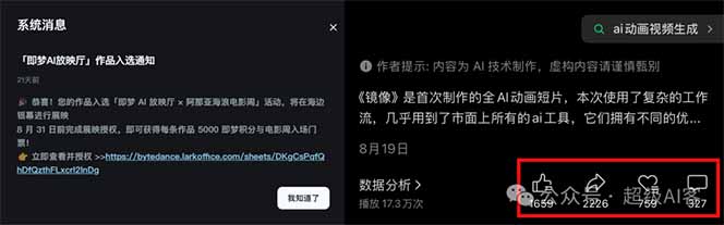 (16427期)最近全网疯传的《镜像》AI动画短片,高阶教程来了,毫无保留地教给你!汇创网-网创项目_汇创网_中创网_福缘网_冒泡网_网创项目平台汇创网