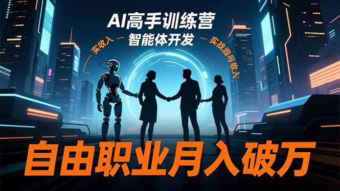 （16602期）AI高手训练营3.0，ChatGPT，Midjourney，智能体开发，自由职业月入破万汇创网-网创项目_汇创网_中创网_福缘网_冒泡网_网创项目平台汇创网