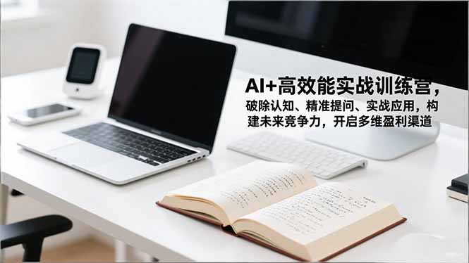 (16635期)AI+高效能实战训练营,破除认知、精准提问、实战应用,构建未来竞争力,开启多维盈利渠道汇创网-网创项目_汇创网_中创网_福缘网_冒泡网_网创项目平台汇创网