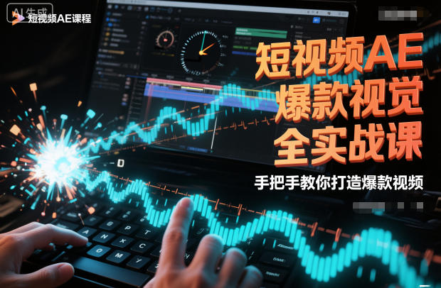 短视频AE爆款视觉全实战课，手把手教你打造爆款视频汇创网-网创项目_汇创网_中创网_福缘网_冒泡网_网创项目平台汇创网