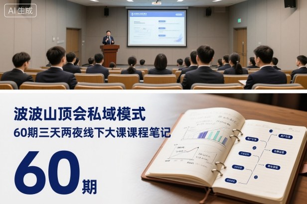 波波山顶会私域模式60期三天两夜线下大课课程笔记(文档)汇创网-网创项目_汇创网_中创网_福缘网_冒泡网_网创项目平台汇创网