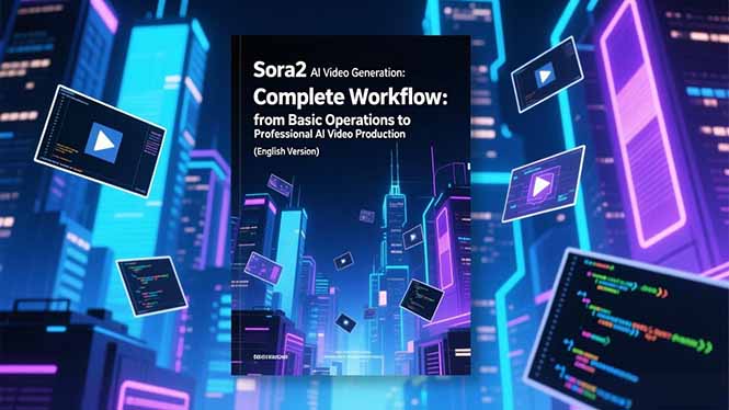 （16758期）Sora2 AI视频生成的系统教程（英文版）：从基础操作到专业级AI视频制作的完整工作流汇创网-网创项目_汇创网_中创网_福缘网_冒泡网_网创项目平台汇创网