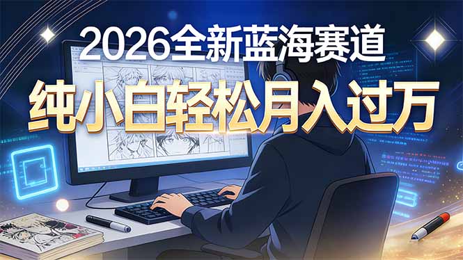 （16781期）2026年全新蓝海赛道，纯小白轻松月入过万汇创网-网创项目_汇创网_中创网_福缘网_冒泡网_网创项目平台汇创网