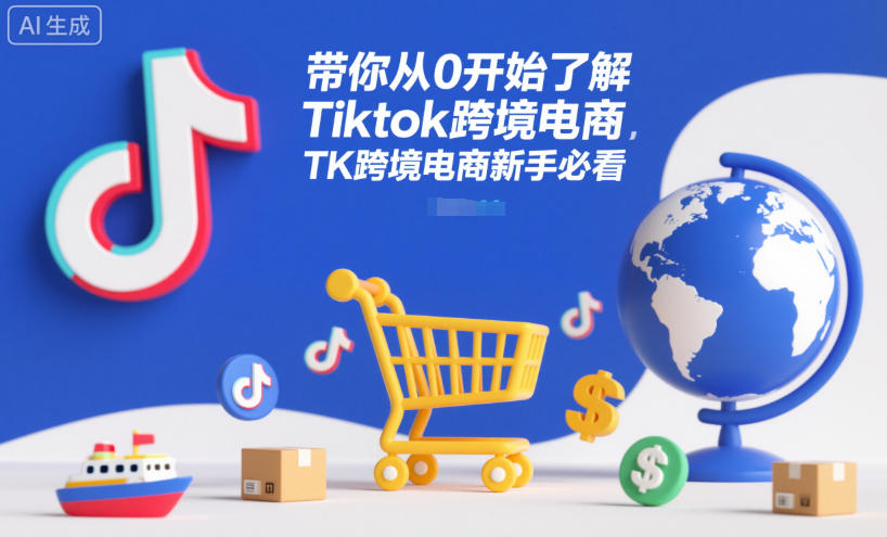 带你从0开始了解Tiktok跨境电商，TK跨境电商新手必看汇创网-网创项目_汇创网_中创网_福缘网_冒泡网_网创项目平台汇创网