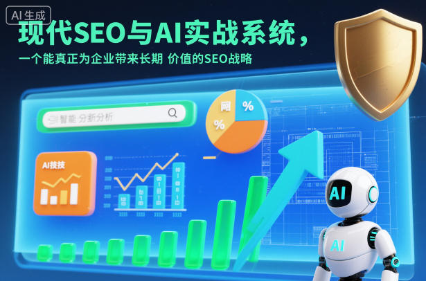 现代SEO与AI实战系统，一个能真正为企业带来长期价值的SEO战略（英语+中文字幕）汇创网-网创项目_汇创网_中创网_福缘网_冒泡网_网创项目平台汇创网