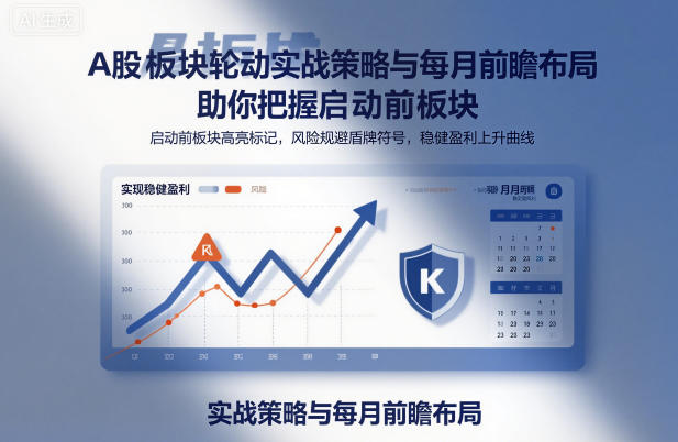 A股板块轮动实战策略与每月前瞻布局，助你把握启动前板块，规避风险，实现稳健盈利汇创网-网创项目_汇创网_中创网_福缘网_冒泡网_网创项目平台汇创网