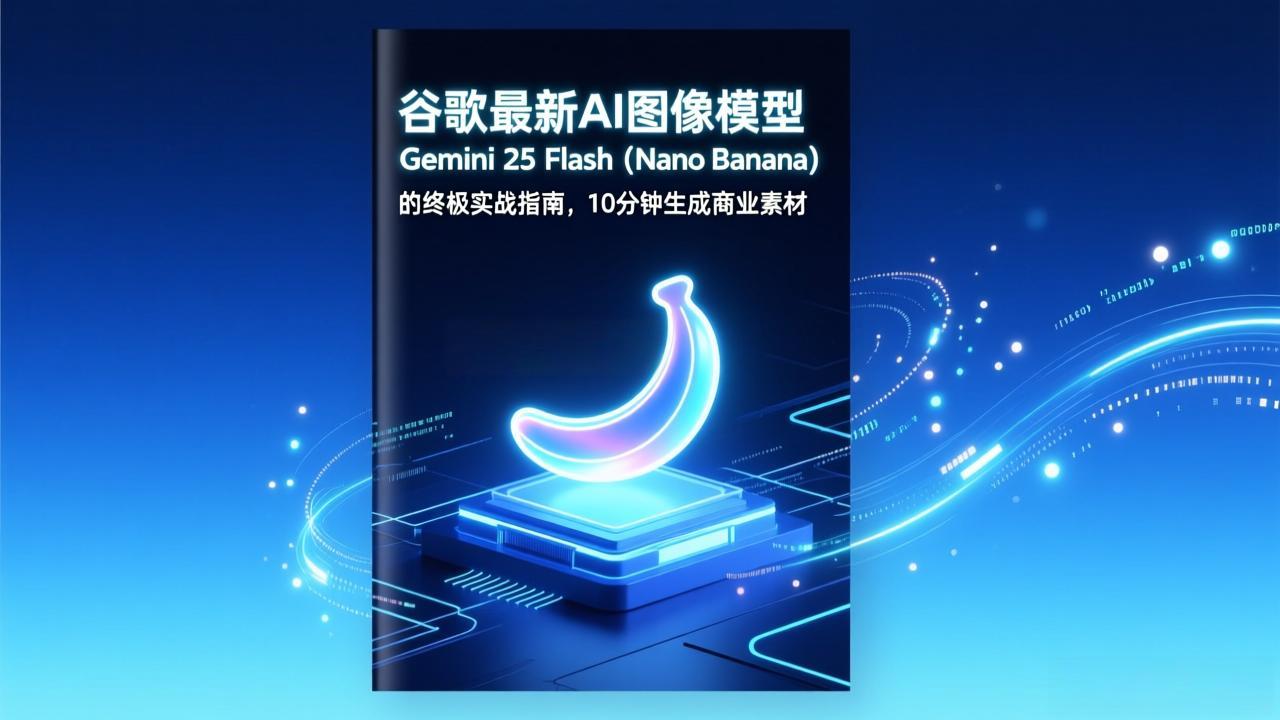 （17111期）谷歌最新AI图像模型Gemini 2.5 Flash（Nano Banana）的终极实战指南，10分钟生成商业素材汇创网-网创项目_汇创网_中创网_福缘网_冒泡网_网创项目平台汇创网