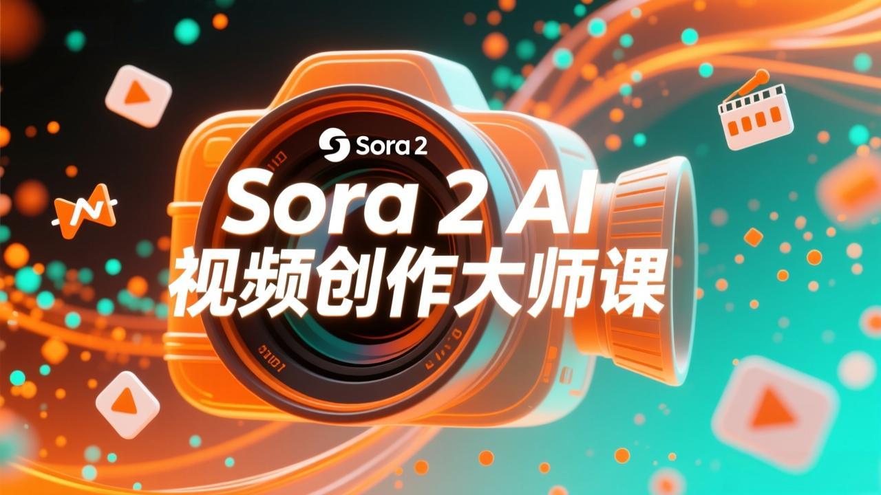 （17081期）如何利用Sora 2创建流行AI人工智能视频大师班教程：掌握创作全流程，产出百万播放内容汇创网-网创项目_汇创网_中创网_福缘网_冒泡网_网创项目平台汇创网