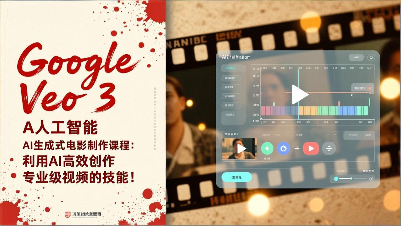 （17032期）Google Veo 3人工智能AI生成式电影制作课程：利用AI高效创作专业级视频的技能！汇创网-网创项目_汇创网_中创网_福缘网_冒泡网_网创项目平台汇创网
