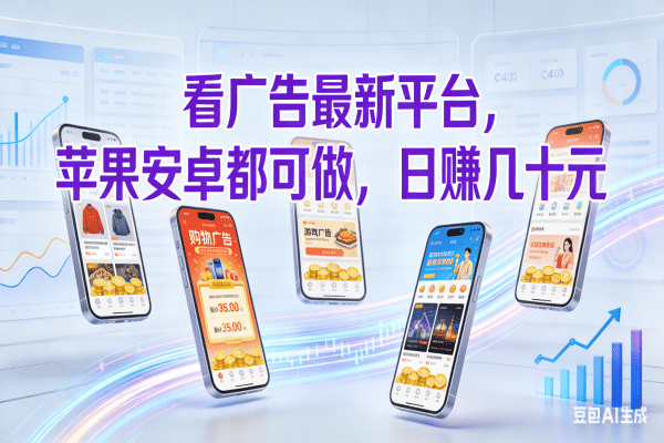 看广告最新平台，苹果安卓都可做，日赚几十元汇创网-网创项目_汇创网_中创网_福缘网_冒泡网_网创项目平台汇创网