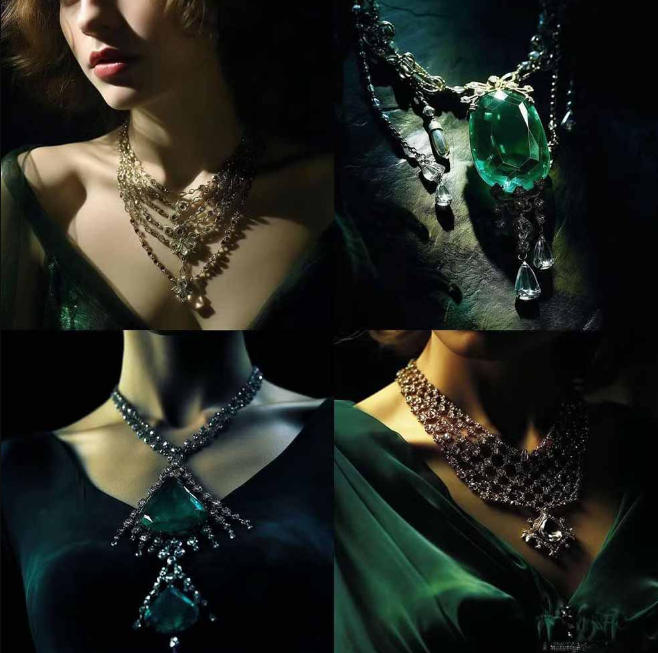 460+专业Midjourney珠宝摄影AI提示词戒指，项链-耳环-手链-宝石等，立即开始创作珠宝艺术汇创网-网创项目_汇创网_中创网_福缘网_冒泡网_网创项目平台汇创网