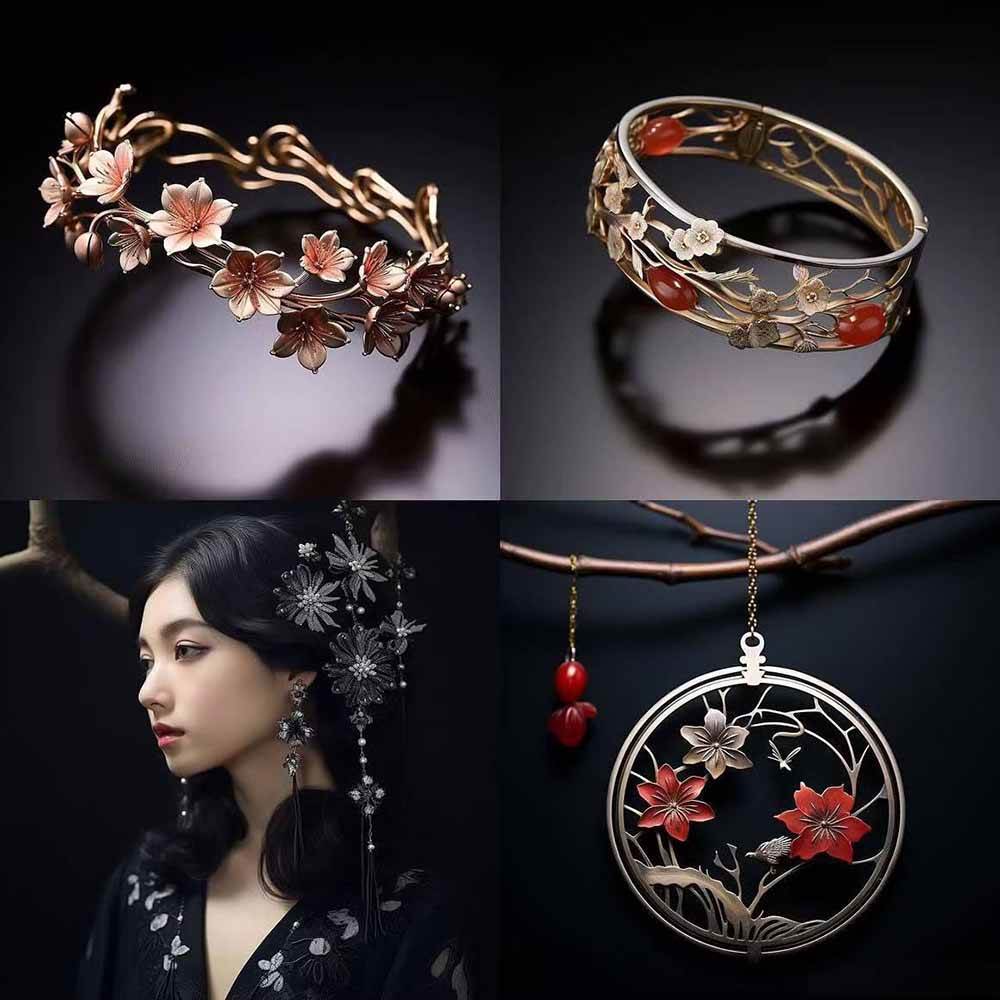 图片[6]汇创网-网创项目_汇创网_中创网_福缘网_冒泡网_网创项目平台463个Midjourney珠宝摄影提示词：覆盖全品类珠宝，AI设计秒出专业效果汇创网-网创项目_汇创网_中创网_福缘网_冒泡网_网创项目平台汇创网