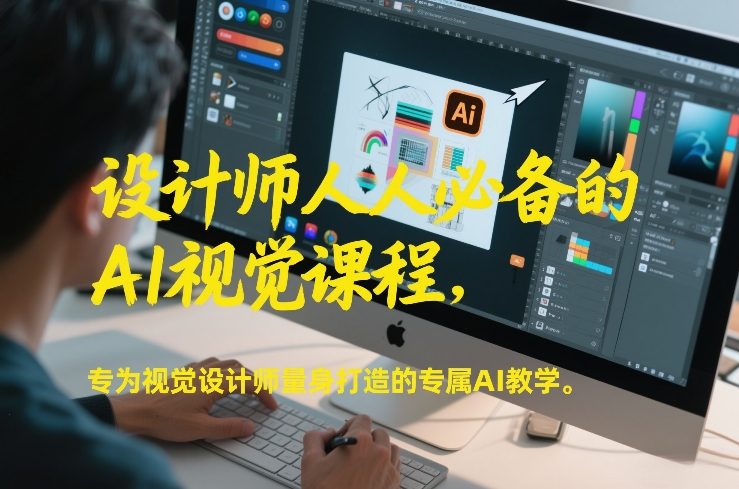 设计师人人必备的AI视觉课程，专为视觉设计师量身打造的专属AI教学汇创网-网创项目_汇创网_中创网_福缘网_冒泡网_网创项目平台汇创网