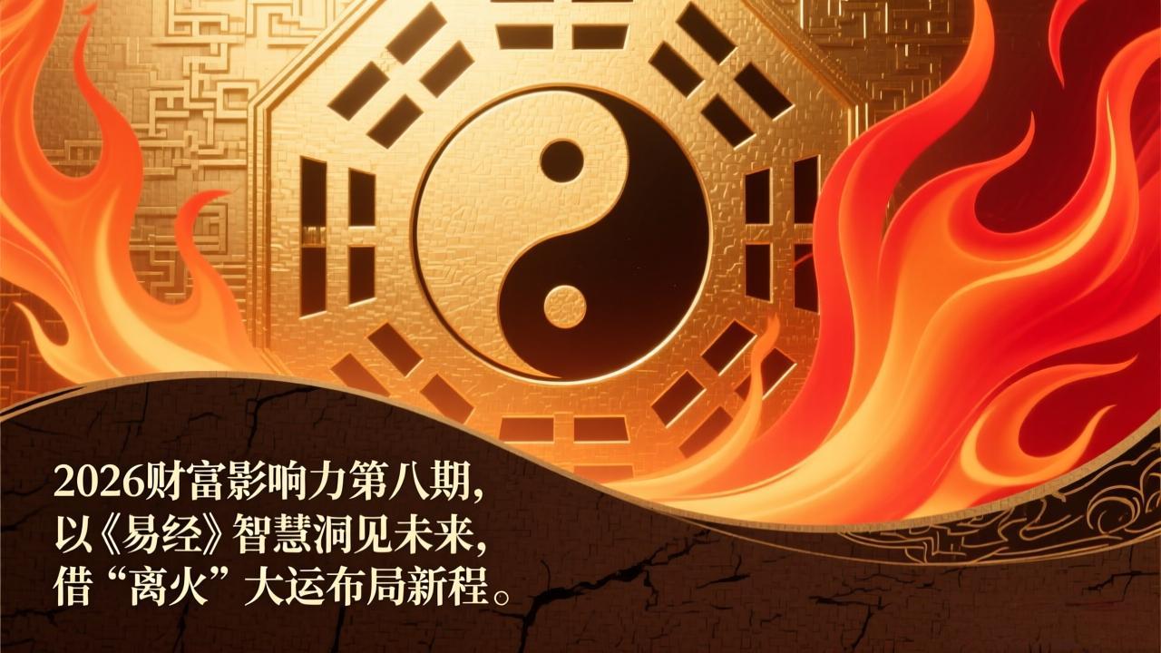 （17418期）2026财富影响力第八期，以《易经》智慧洞见未来，借“离火”大运布局新程汇创网-网创项目_汇创网_中创网_福缘网_冒泡网_网创项目平台汇创网