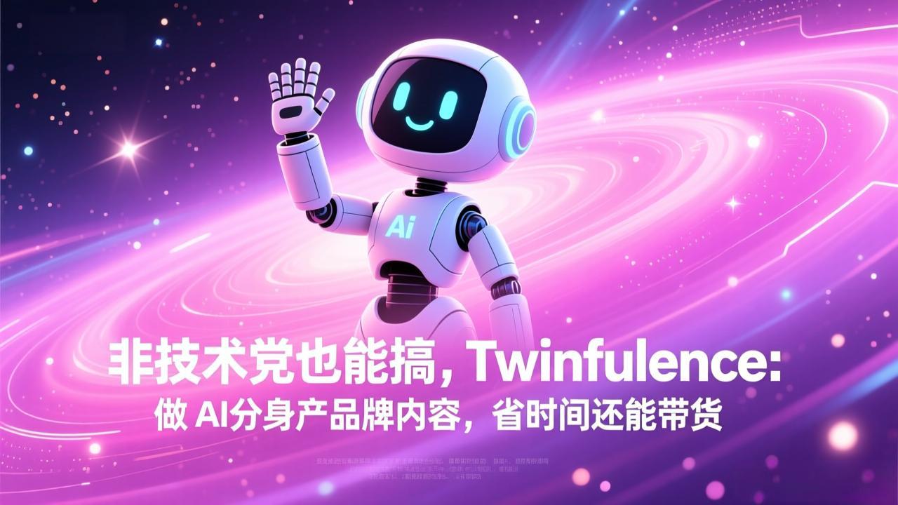 （17381期）非技术党也能搞!Twinfluence:做 AI 分身产品牌内容,省时间还能带货汇创网-网创项目_汇创网_中创网_福缘网_冒泡网_网创项目平台汇创网