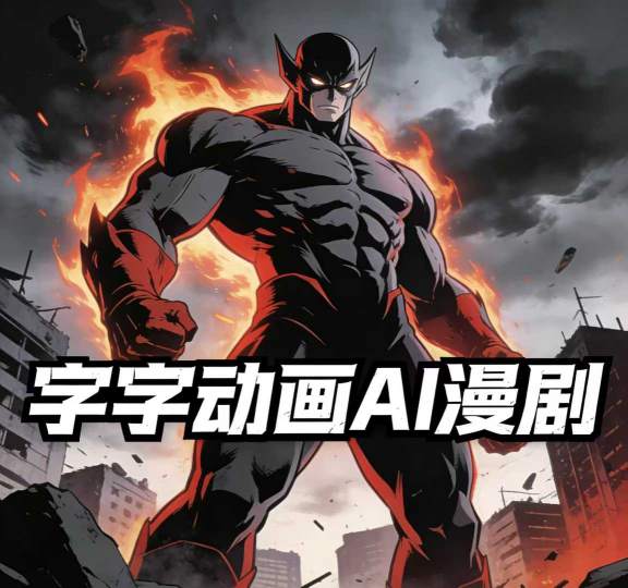 字字动画AI漫剧2026年第1期系统课程，小白看完就能学会实操的漫剧课，单人月收1-3W汇创网-网创项目_汇创网_中创网_福缘网_冒泡网_网创项目平台汇创网