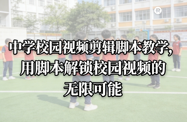 中学校园视频剪辑脚本教学，用脚本解锁校园视频的无限可能汇创网-网创项目_汇创网_中创网_福缘网_冒泡网_网创项目平台汇创网