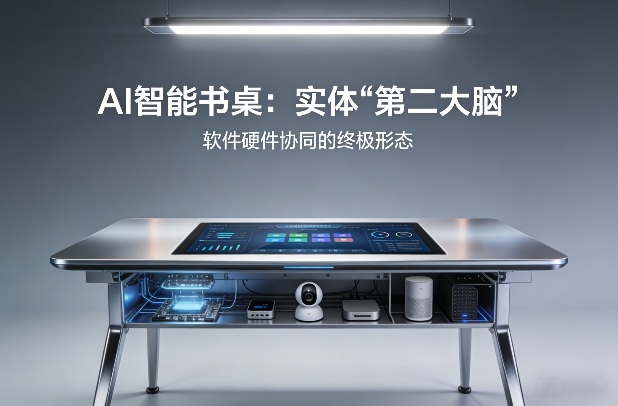 AI智能书桌搭建，构建你的实体“第二大脑”，软件硬件协同的终极形态汇创网-网创项目_汇创网_中创网_福缘网_冒泡网_网创项目平台汇创网