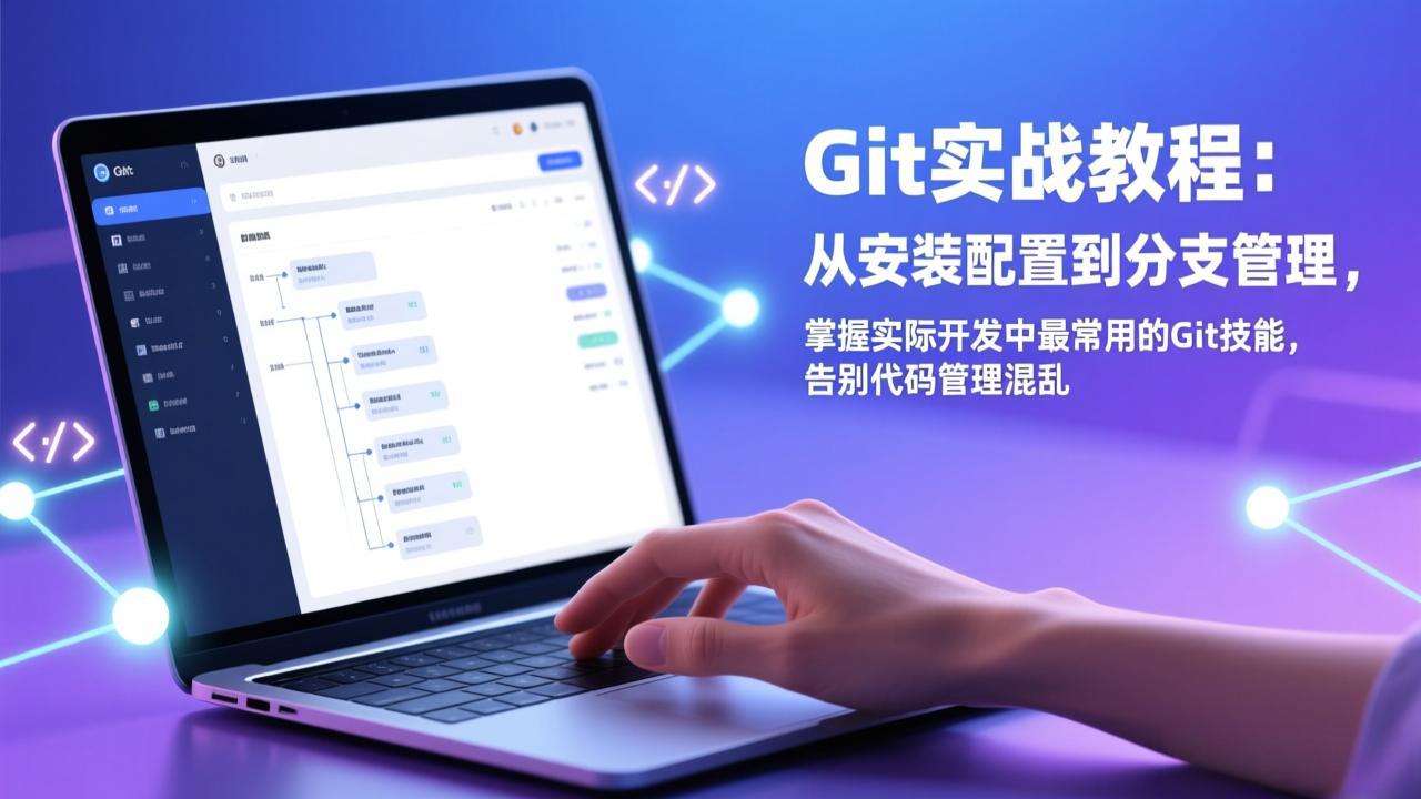 （17513期）Git实战教程：从安装配置到分支管理，掌握实际开发中最常用的Git技能，告别代码管理混乱汇创网-网创项目_汇创网_中创网_福缘网_冒泡网_网创项目平台汇创网