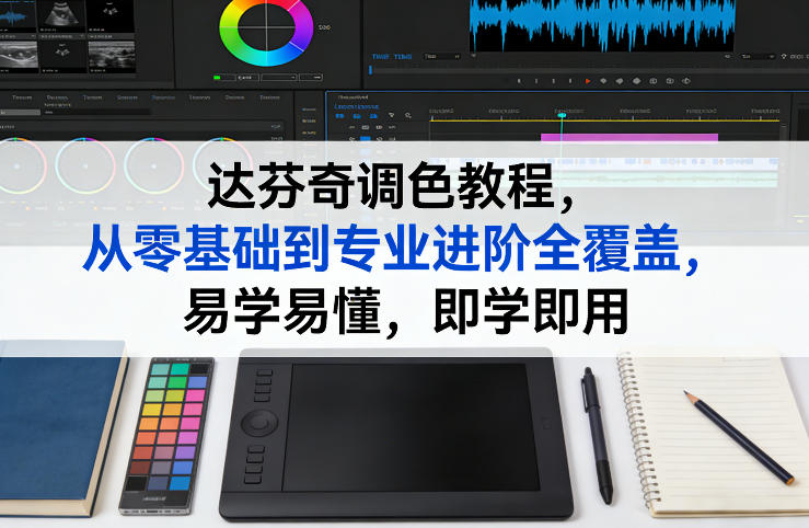 达芬奇调色教程，从零基础到专业进阶全覆盖，易学易懂，即学即用汇创网-网创项目_汇创网_中创网_福缘网_冒泡网_网创项目平台汇创网