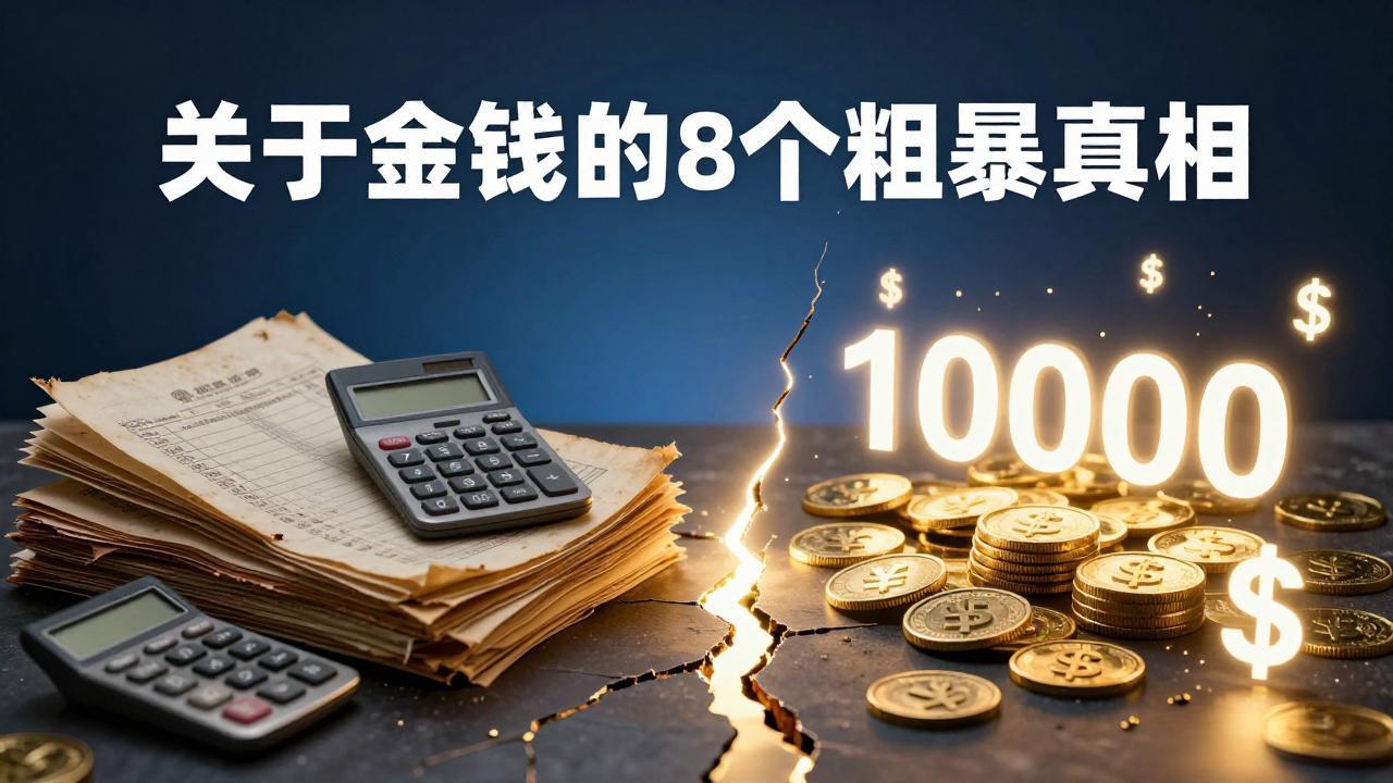 （18021期）付费文章：关于金钱的 8 个粗暴真相，彻底重塑你的赚钱思维与财富认知汇创网-网创项目_汇创网_中创网_福缘网_冒泡网_网创项目平台汇创网