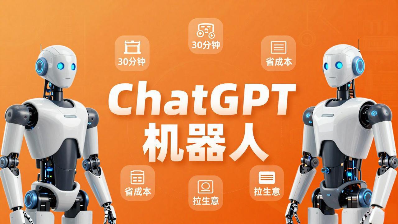 （17982期）智能机器人定制速成课：技术小白30分钟做出ChatGPT机器人，省时间砍成本还能拉生意汇创网-网创项目_汇创网_中创网_福缘网_冒泡网_网创项目平台汇创网