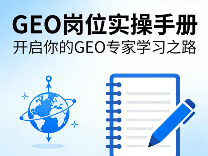 GEO岗位实操手册，开启你的GE0专家学习之路汇创网-网创项目_汇创网_中创网_福缘网_冒泡网_网创项目平台汇创网