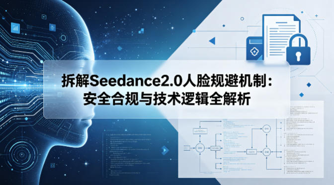 拆解Seedance2.0人脸规避机制：安全合规与技术逻辑全解析汇创网-网创项目_汇创网_中创网_福缘网_冒泡网_网创项目平台汇创网