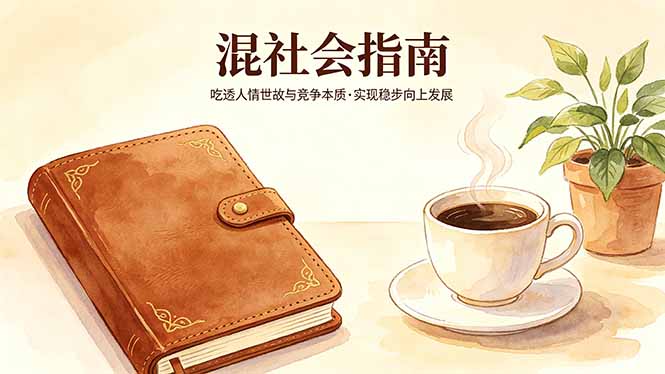 （18282期）付费文章：混社会指南，吃透人情世故与竞争本质，实现稳步向上发展汇创网-网创项目_汇创网_中创网_福缘网_冒泡网_网创项目平台汇创网