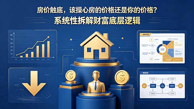 （18602期）付费文章：房价触底，该操心房的价格还是你的价格？系统性拆解财富底层逻辑汇创网-网创项目_汇创网_中创网_福缘网_冒泡网_网创项目平台汇创网
