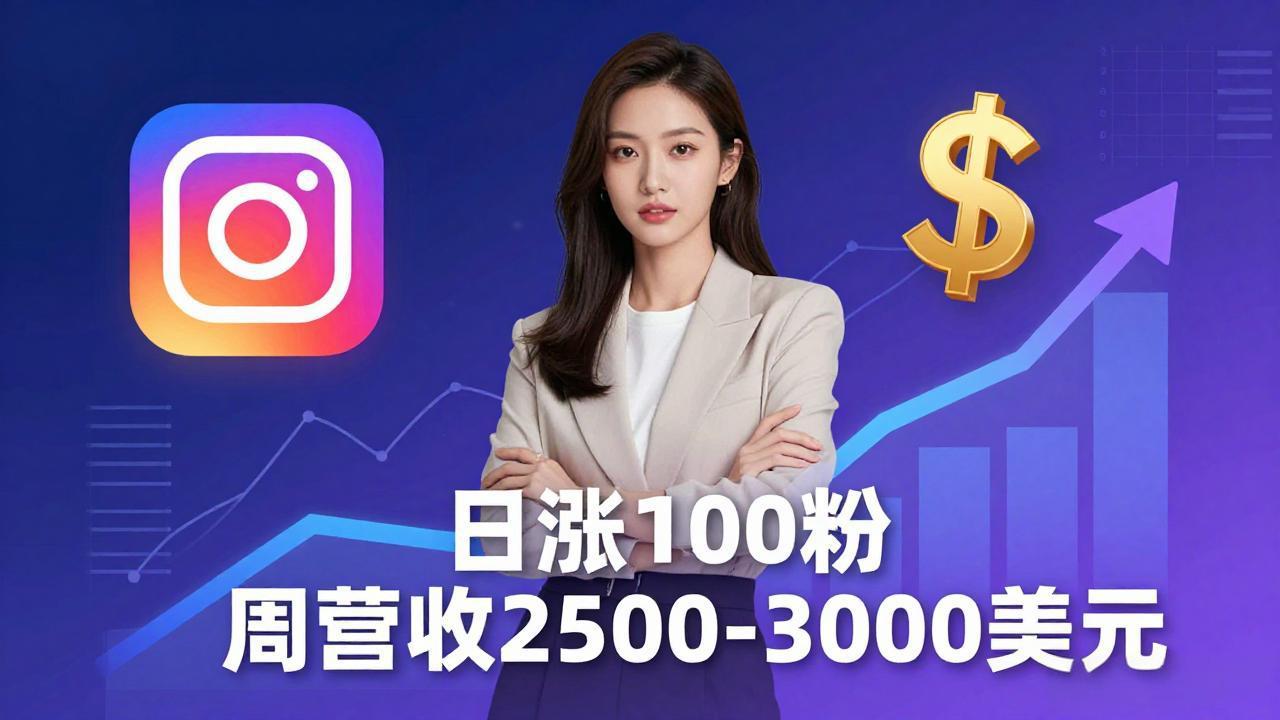 （18299期）想做数字产品？Sheri亲授：日涨100粉、每周2500至3000美元的营收，Instagram躺着赚汇创网-网创项目_汇创网_中创网_福缘网_冒泡网_网创项目平台汇创网