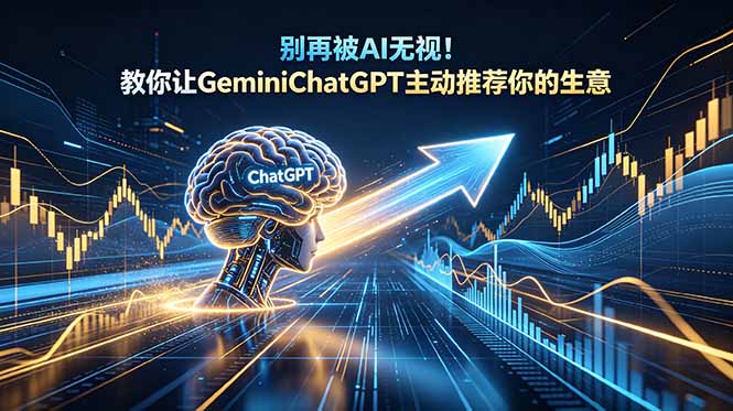 （18659期）别再被AI无视！教你让GeminiChatGPT主动推荐你的生意【原创双语字幕】汇创网-网创项目_汇创网_中创网_福缘网_冒泡网_网创项目平台汇创网