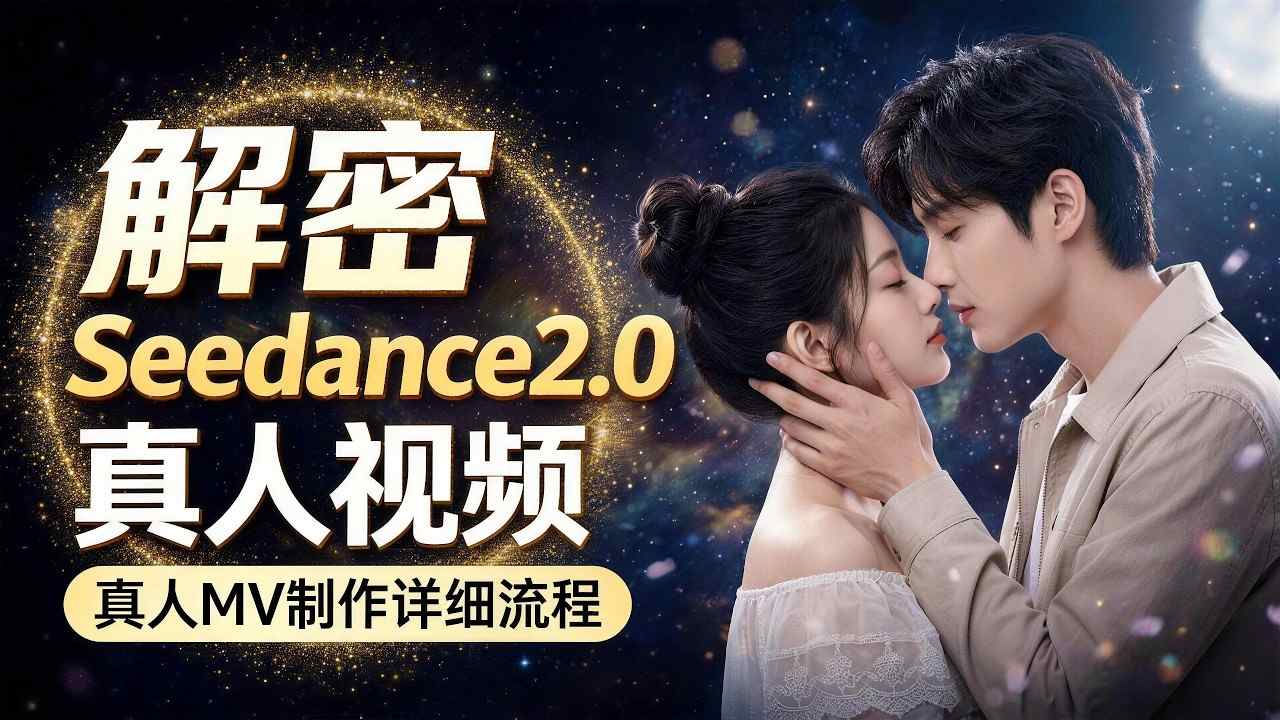 Seedance 2.0解密教程：零基础制作真人MV全流程汇创网-网创项目_汇创网_中创网_福缘网_冒泡网_网创项目平台汇创网