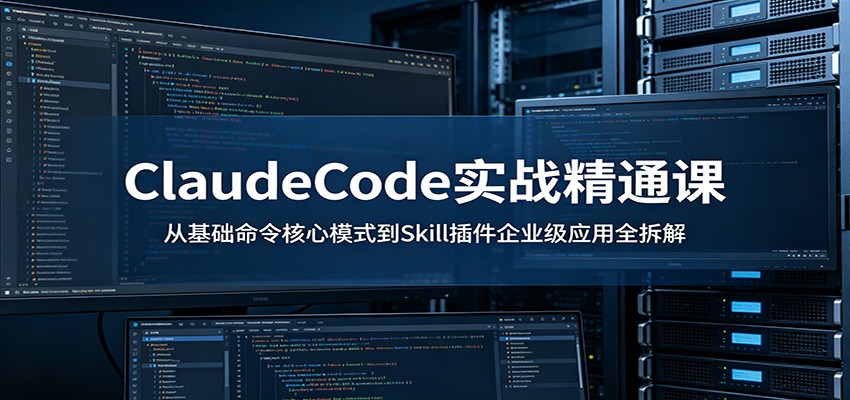 ClaudeCode实战精通课：从基础命令核心模式到Skill插件企业级应用全拆解汇创网-网创项目_汇创网_中创网_福缘网_冒泡网_网创项目平台汇创网