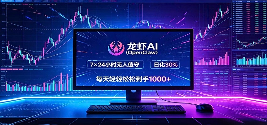 龙虾AI（OpenClaw）全自动挂机，智能操控电脑高效执行任务，每天轻松到手四位数汇创网-网创项目_汇创网_中创网_福缘网_冒泡网_网创项目平台汇创网