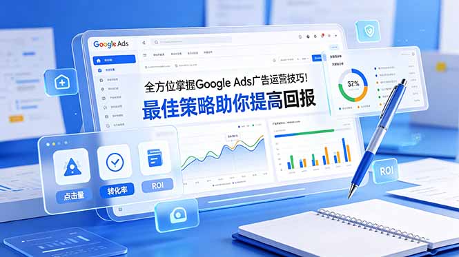 （19063期）全方位掌握 Google Ads 广告运营技巧！最佳策略助你提高回报【原创双语字幕】汇创网-网创项目_汇创网_中创网_福缘网_冒泡网_网创项目平台汇创网