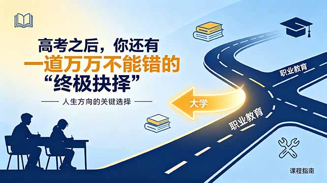 （18931期）付费文章：高考之后，你还有一道万万不能错的“终极抉择”汇创网-网创项目_汇创网_中创网_福缘网_冒泡网_网创项目平台汇创网