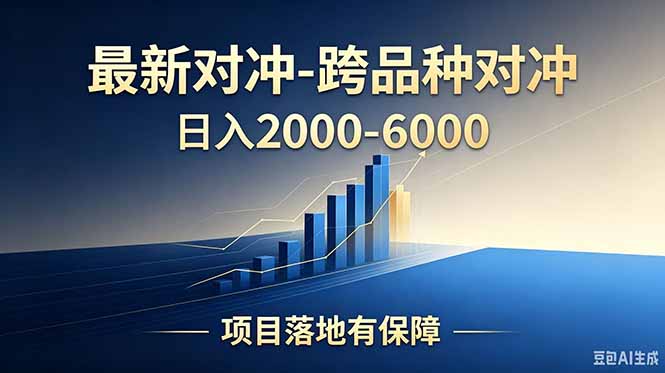 （18843期）跨品种对冲震撼首发！日收益2000-6000+，项目绿色长久，安全稳健，合规靠谱，可批量放大汇创网-网创项目_汇创网_中创网_福缘网_冒泡网_网创项目平台汇创网