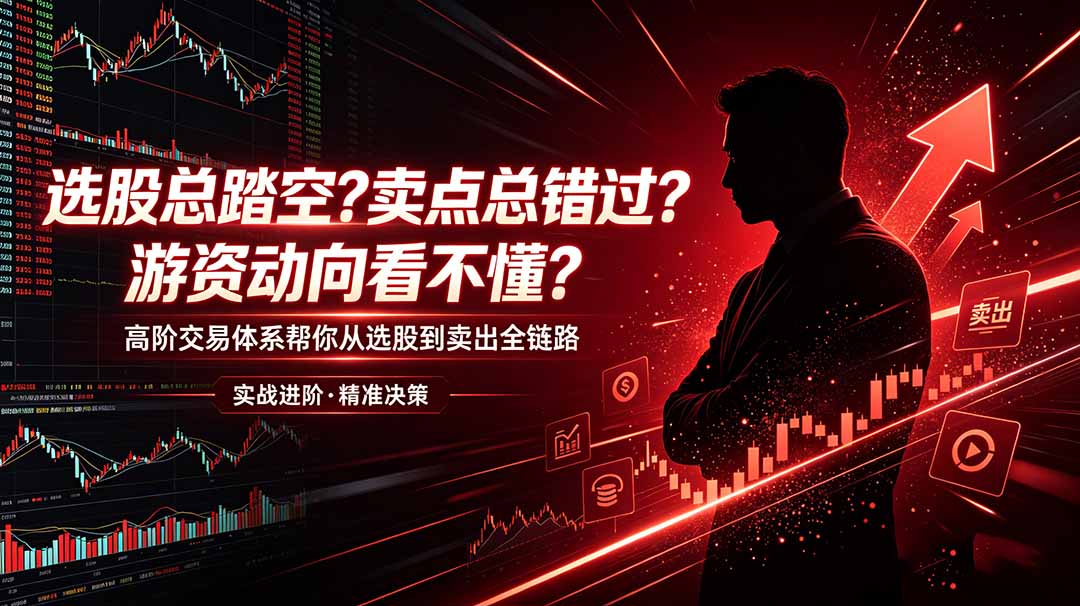 (18937期)选股总踏空?卖点总错过?游资动向看不懂?高阶交易体系帮你从选股到卖出全链路(更新6月)汇创网-网创项目_汇创网_中创网_福缘网_冒泡网_网创项目平台汇创网