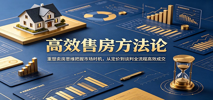 高效售房方法论:重塑卖房思维把握市场时机,从定价到谈判全流程高效成交汇创网-网创项目_汇创网_中创网_福缘网_冒泡网_网创项目平台汇创网