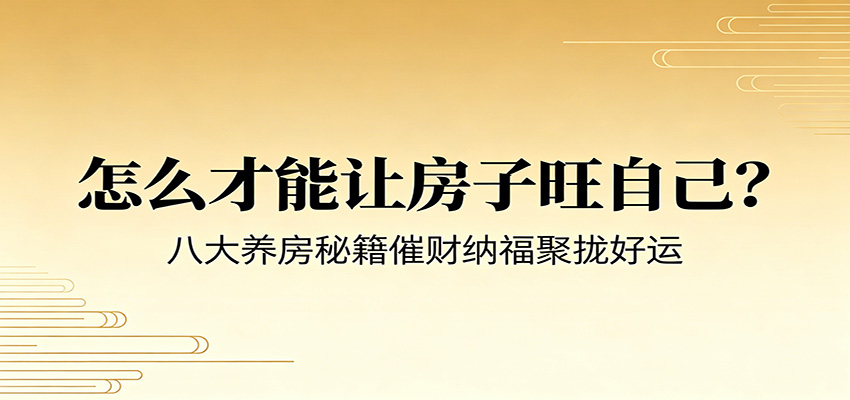 付费文章《怎么才能让房子旺自己？》八大养房秘籍催财纳福聚拢好运汇创网-网创项目_汇创网_中创网_福缘网_冒泡网_网创项目平台汇创网