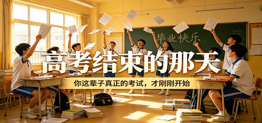 公众号付费文章《高考结束的那天，你这辈子真正的考试，才刚刚开始》汇创网-网创项目_汇创网_中创网_福缘网_冒泡网_网创项目平台汇创网